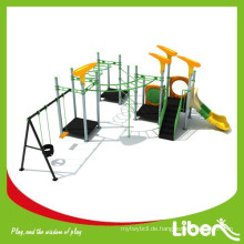 2015 Amüsement Spielplatz Outdoor Plastic Playset entspricht GS Zertifikat Europäische Norm